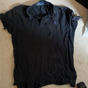 Ralph Lauren Black Polo Shirt